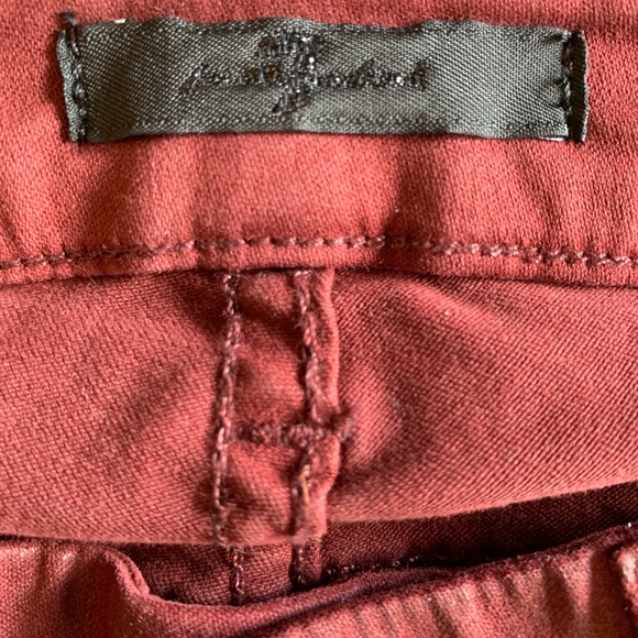 7 For All Mankind Bordeaux Skinny Jeans~Size 24 - Picture 2 of 5